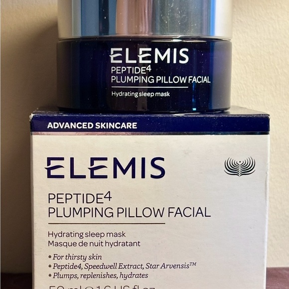 Elemis Peptide 4-Plumping Pillow-Facial-Hydrating Sleep Mask-50ml - Picture 4 of 7